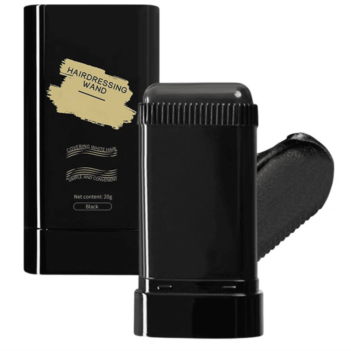 🔥Offre spéciale 👍🏻Peigne de teinture capillaire portable pour la couverture des cheveux gris - Imperméable et résistant à la transpiration (rdc)