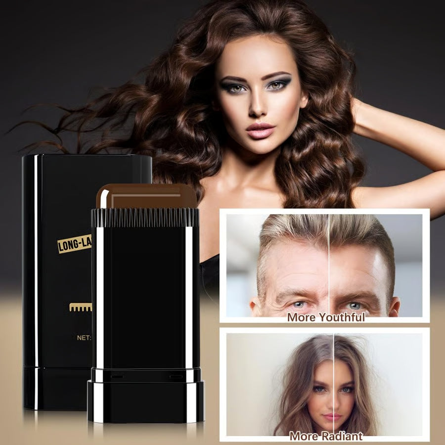 🔥Offre spéciale 👍🏻Peigne de teinture capillaire portable pour la couverture des cheveux gris - Imperméable et résistant à la transpiration (rdc)